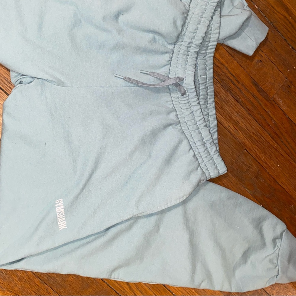 Blue GYMSHARK joggers